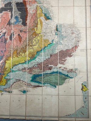 Lot 41 - AN 1865 GREENOUGH (GEORGE BELLAS) GEOLOGICAL...