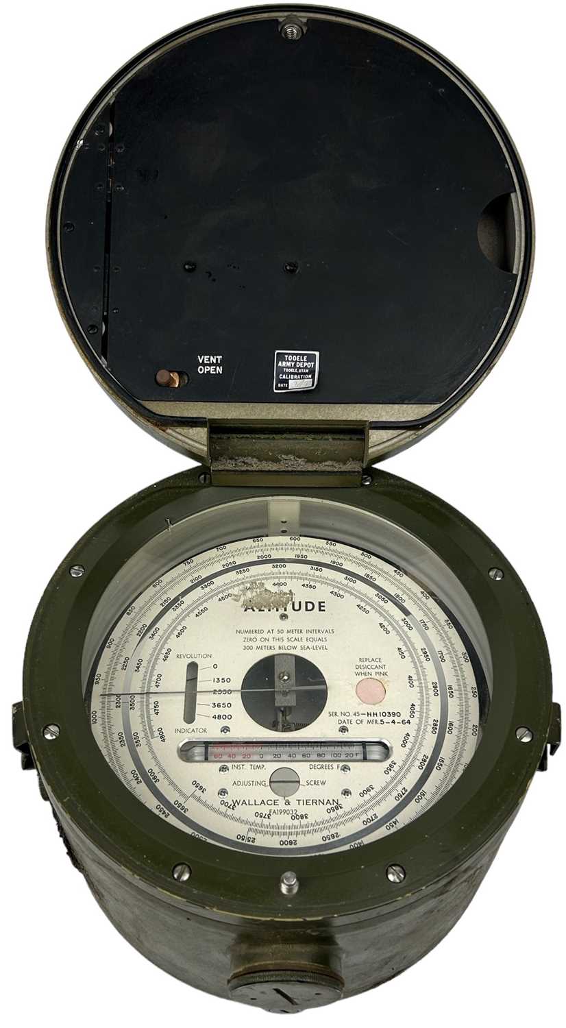 Lot 188 - A WALLACE AND TIERNAN ALTITUDE MACHINE, from...