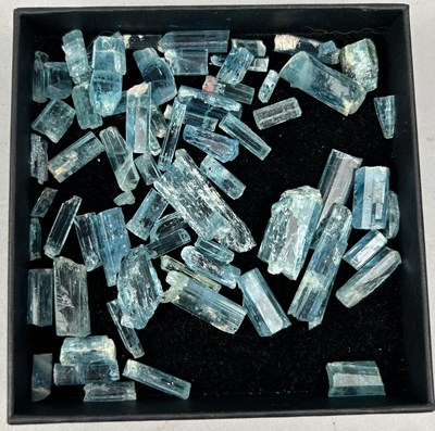 Lot 52 - A LARGE COLLECTION OF AQUAMARINE,

From the...