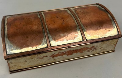 Lot 136 - A SHEFFIELD SILVER PLATE INKWELL PROBABLY LATE...