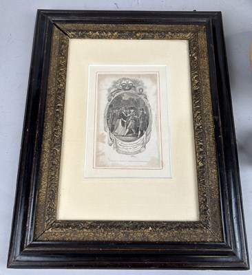 Lot 240 - AN 19TH CENTURY PRINT 'MARGARET NICHOLSON ATTEMPTING TO ASSASSINATE GEORGE THE THIRD'