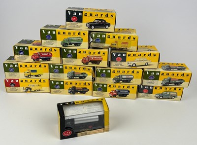 Lot 230 - A COLLECTION OF VANGUARDS TOY CARS AND TRUCKS,...