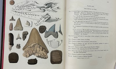 Lot 2 - GIDEON MANTELL (1790-1852) 'PICTORIAL ATLAS OF...