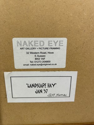 Lot 160 - JEFF NUTTALL (BRITISH 1933-2004) 'LANDSCAPE...