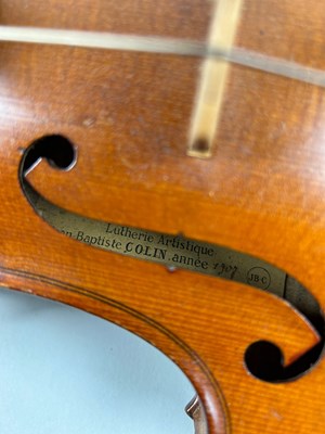 Lot 9 - A FRENCH VIOLA BY JEAN-BAPTISTE COLIN,...