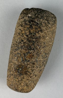 Lot 196 - A POLISHED NEOLITHIC STONE AXE HEAD FROM...