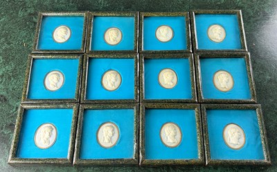 Lot 201A - A SET OF 18TH CENTURY GRAND TOUR INTAGLIOS OF '...