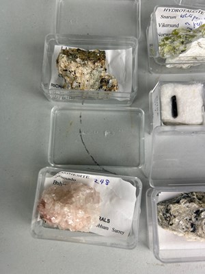 Lot 222 - PRIVATE BRITISH COLLECTION OF MINERALS,...