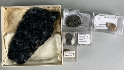 Lot 223 - PRIVATE BRITISH COLLECTION OF MINERALS,...