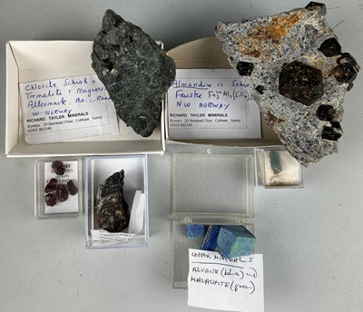 Lot 227 - PRIVATE BRITISH COLLECTION OF MINERALS,...