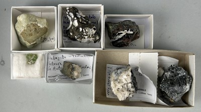 Lot 228 - PRIVATE BRITISH COLLECTION OF MINERALS,...