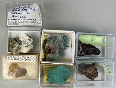 Lot 230 - PRIVATE BRITISH COLLECTION OF MINERALS,...