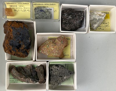 Lot 231 - PRIVATE BRITISH COLLECTION OF MINERALS,...