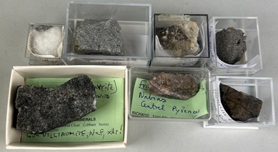 Lot 233 - PRIVATE BRITISH COLLECTION OF MINERALS,...