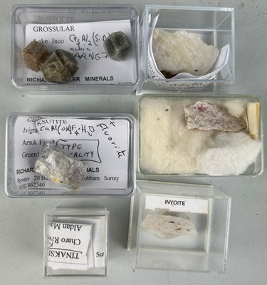 Lot 235 - PRIVATE BRITISH COLLECTION OF MINERALS,...