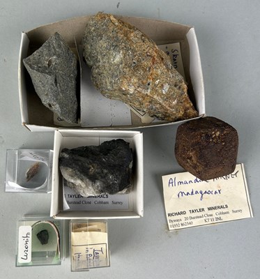 Lot 237 - PRIVATE BRITISH COLLECTION OF MINERALS,...