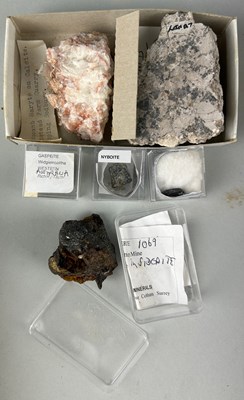 Lot 238 - PRIVATE BRITISH COLLECTION OF MINERALS,...