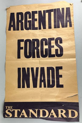 Lot 243 - FALKLANDS WAR INTEREST: 'ARGENTINA FORCES...