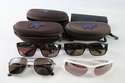 Lot 278 - BRANDED SUNGLASSES INC CARRERA, MAUI JIM, CASES JOBLOT