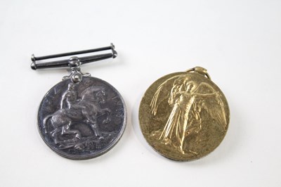 Lot 298 - WW1 MEDAL PAIR PTE J. JACKSON