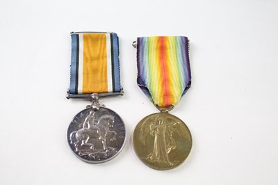 Lot 296 - WW1 MEDAL PAIR