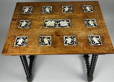 Lot 369 - AN 18TH CENTURY SPANISH WALNUT OCCASIONAL...