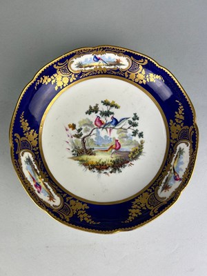 Lot 405A - A SEVRES PORCELAIN DISH CIRCA 1900, 

Gilt...