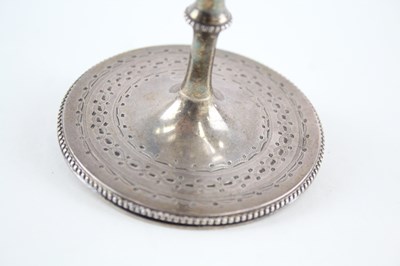 Lot 30 - VICTORIAN .925 STERLING SILVER CHALICE / DRINKING CUP