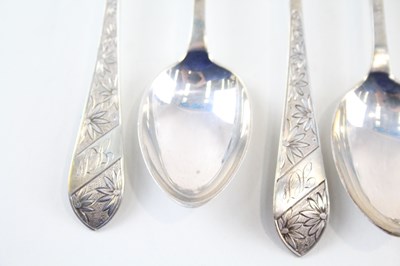 Lot 35 - 6X .925 STERLING SILVER LIBERTY & CO. SCOTTISH TEASPOONS (93g)