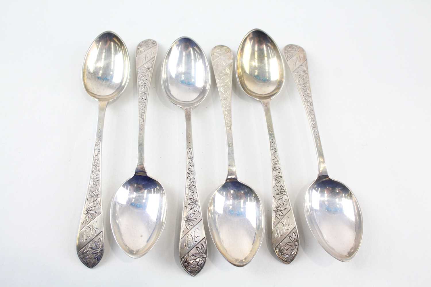 Lot 35 - 6X .925 STERLING SILVER LIBERTY & CO. SCOTTISH TEASPOONS (93g)