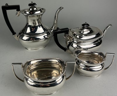 Lot 62 - A SILVER TEA SET BY E H PARKIN AND CO....