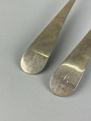 Lot 67 - A PAIR OF GEORGE III SCOTTISH SILVER OLD...