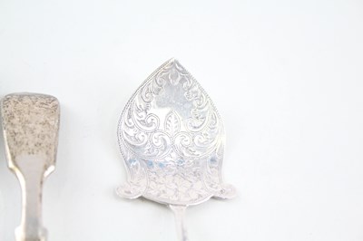 Lot 34 - 4X .925 STERLING SILVER SPOONS INC. ANTIQUE, CADDY ETC