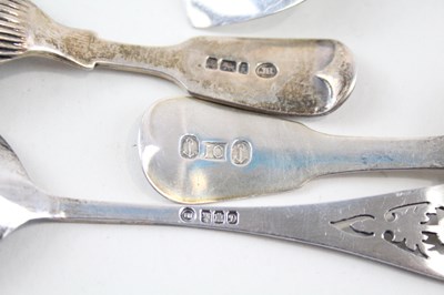 Lot 34 - 4X .925 STERLING SILVER SPOONS INC. ANTIQUE, CADDY ETC