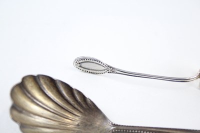 Lot 32 - 4X .800, .830 & .925 STERLING SILVER SPOONS INC CADDY ETC