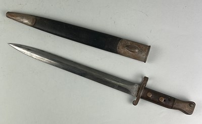 Lot 105 - A WILKINSON LONDON WW1 BAYONET AND SCUBBARD