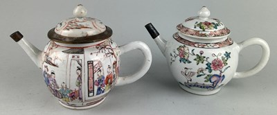 Lot 125 - TWO CHINESE QING DYNASTY FAMILLE ROSE...