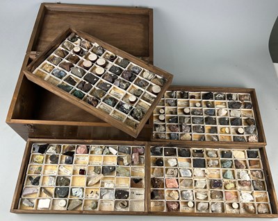 Lot 191A - A GREGORY BOTTLEY CASED COLLECTION OF MINERAL...