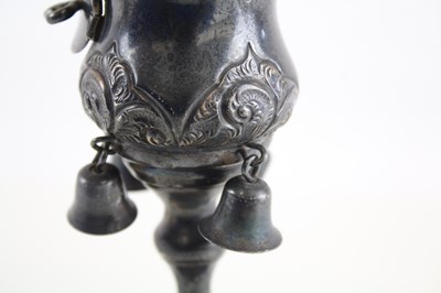 Lot 24 - .925 STERLING SILVER 1930's SPICE TOWER