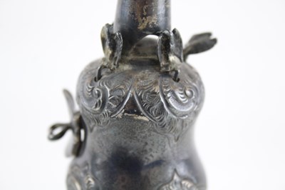 Lot 24 - .925 STERLING SILVER 1930's SPICE TOWER