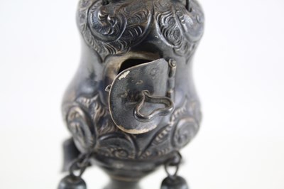 Lot 24 - .925 STERLING SILVER 1930's SPICE TOWER