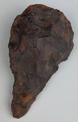 Lot 226 - A STONE AGE HAND AXE,

14cm x 8cm 
 
Lower...