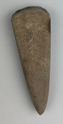 Lot 227 - A NEOLITHIC AXE HEAD FROM SUFFOLK,

12.5cm x 4....