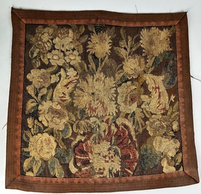 Lot 287 - A 17TH CENTURY TAPESTRY FRAGMENT DEPICTING...