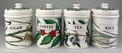 Lot 309 - A SET OF FOUR CERAMIC FORNASETTI JARS, 

Each...