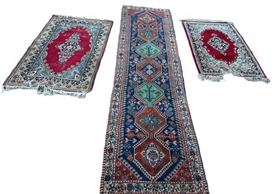 Lot 379 - A GROUP OF THREE 1970'S PERSIAN RUGS (3)