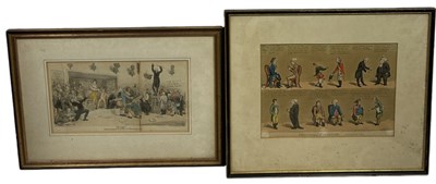 Lot 564 - GEORGE MOUTARD WOODWARD: TWO HAND COLOURED PRINTS, EARLY 19TH CENTURY