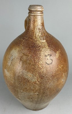 Lot 211 - A LARGE 17TH CENTURY STONEWARE SALT GLAZED...