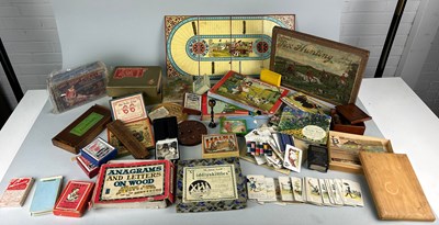 Lot 232 - AN ASSORTMENT OF EARLY 20TH CENTURY GAMES:...