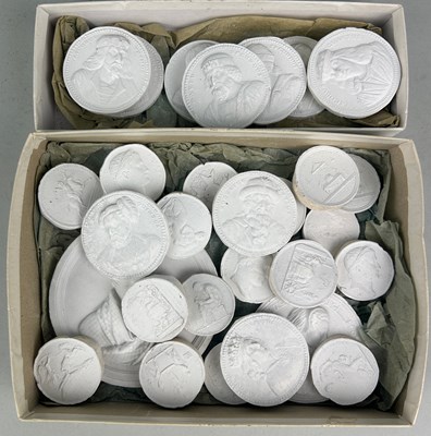 Lot 271 - A COLLECTION OF GRAND TOUR PLASTER INTAGLIOS...